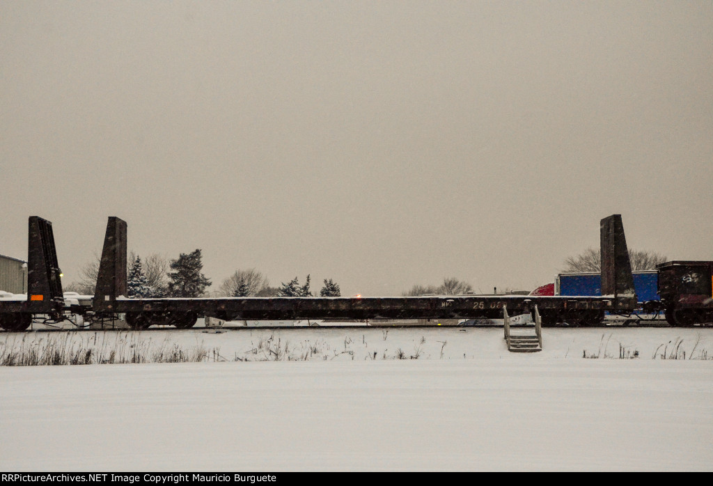 MM Bulkhead Flat car